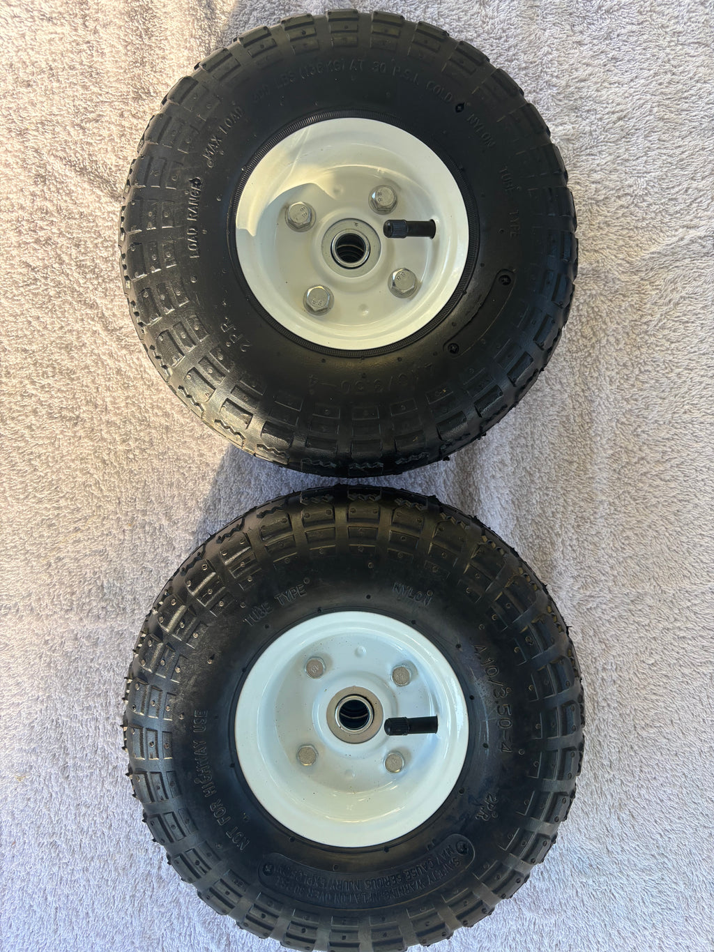 Replacement Wheels for Bucket Lugger Hand Truck – Small Caster Wheels